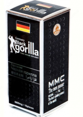 Препарат для повышения потенции Black gorilla (10 таблеток)