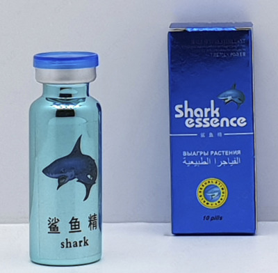 БАД для потенции с экстрактом виагры акулы Shark Essence (10 таблеток)