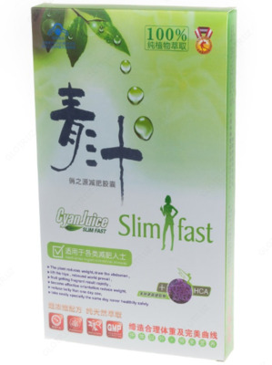 Препарат для быстрого похудения Slim Fast экстракты фруктов (60 капсул)