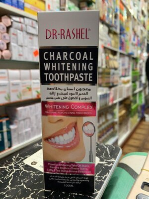 Зубная паста DR-RASHEL Charcoal Whitening Toothpaste