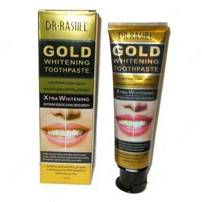 Зубная паста GOLD WHITENING TOOTHPASTE Зубная паста GOLD WHITENING TOOTHPASTE