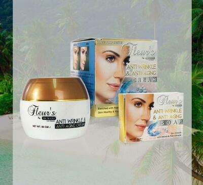 Крем для лица против морщин Fleurs Anti Wrinkle