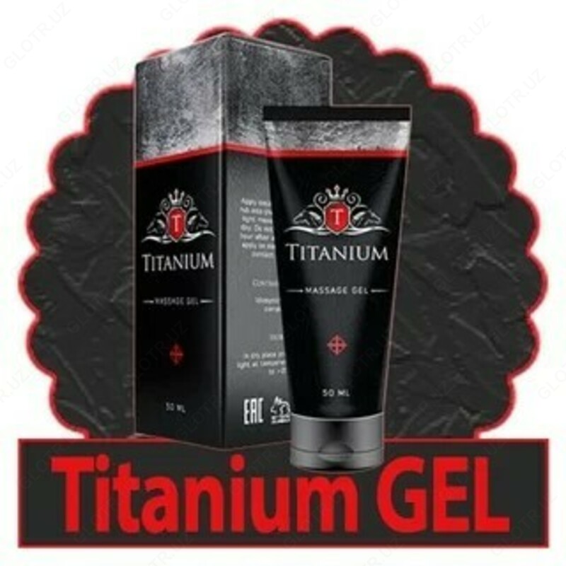 Titan jinsiy olatni kattalashtirish uchun krem ​​jeli
