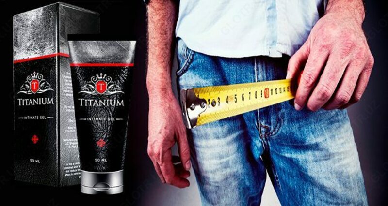 Titan jinsiy olatni kattalashtirish uchun krem ​​jeli
