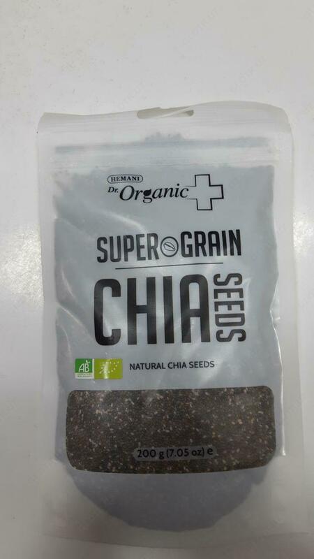 СЕМЕНА ЧИА HEMANI - CHIA SEEDS 200 ГР