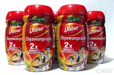 Аюрведический джем для укрепления организма Dabur Chyawanprash (575 грамм) Аюрведический джем для укрепления организма Dabur Chyawanprash (575 грамм)