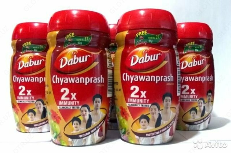 Dabur Chyawanprash Чаванпраш для укрепления иммунитета (250 грамм)