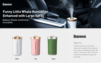 Увлажнитель воздуха Baseus Whale Car & Home Humidifier White Только в розницу