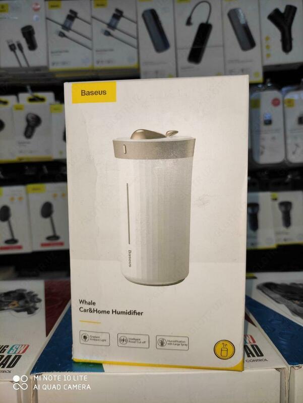 Увлажнитель воздуха Baseus Whale Car & Home Humidifier White
