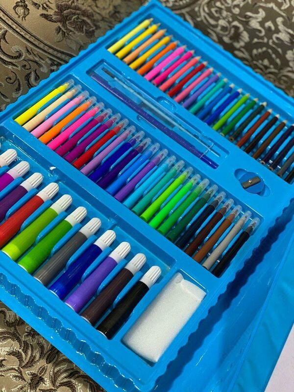 Набор для рисования и творчества 208 предметов