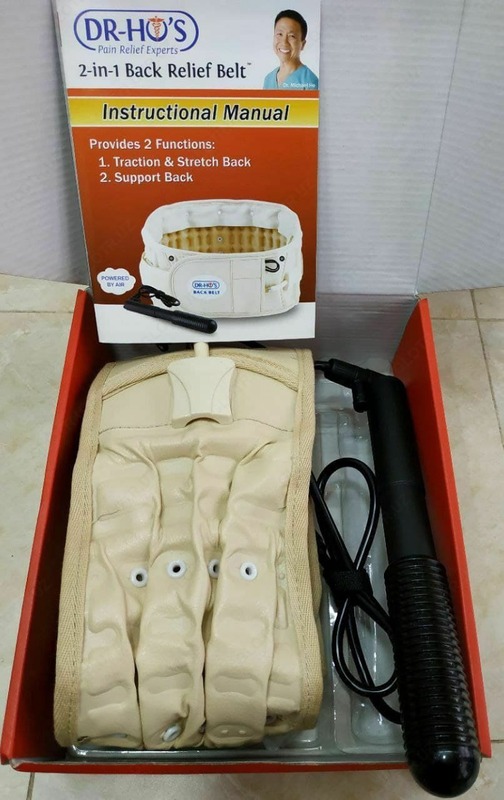 Пневмокорсет для поясницы DR HO'S 2 in 1 Back Relief Belt
