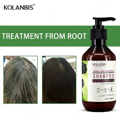 Шампунь для затемнения корней волос