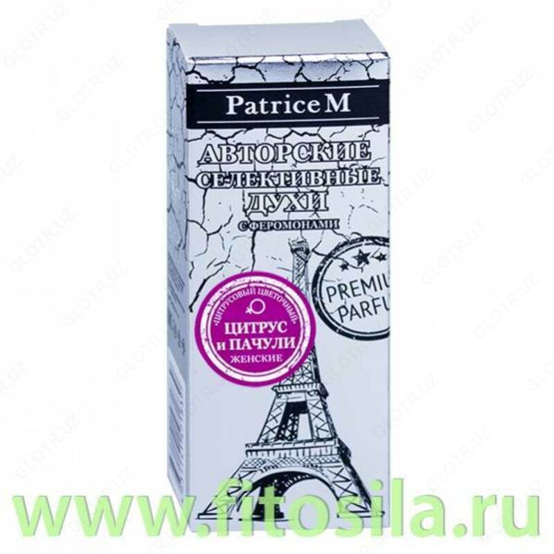 Авторские селективные духи с феромонами "PatriceМ" Иланг и Цитрус