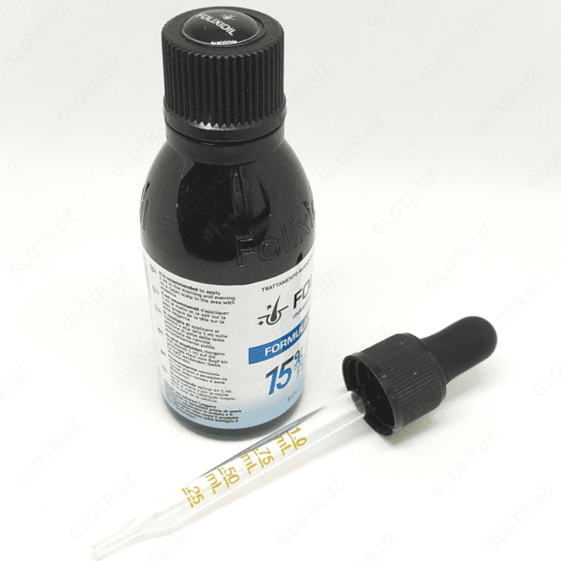 Folidixil (15%) препарат для мужчин против облысения