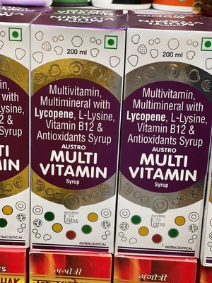 Мультивитаминный сироп Multi vitamin syrup Austro lab Мультивитаминный сироп Multi vitamin syrup Austro lab
