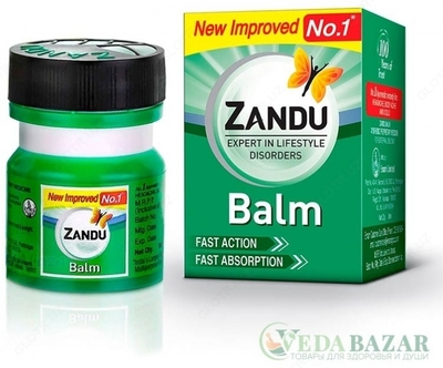 Zandu Balm бальзам-мазь от простуды и боли