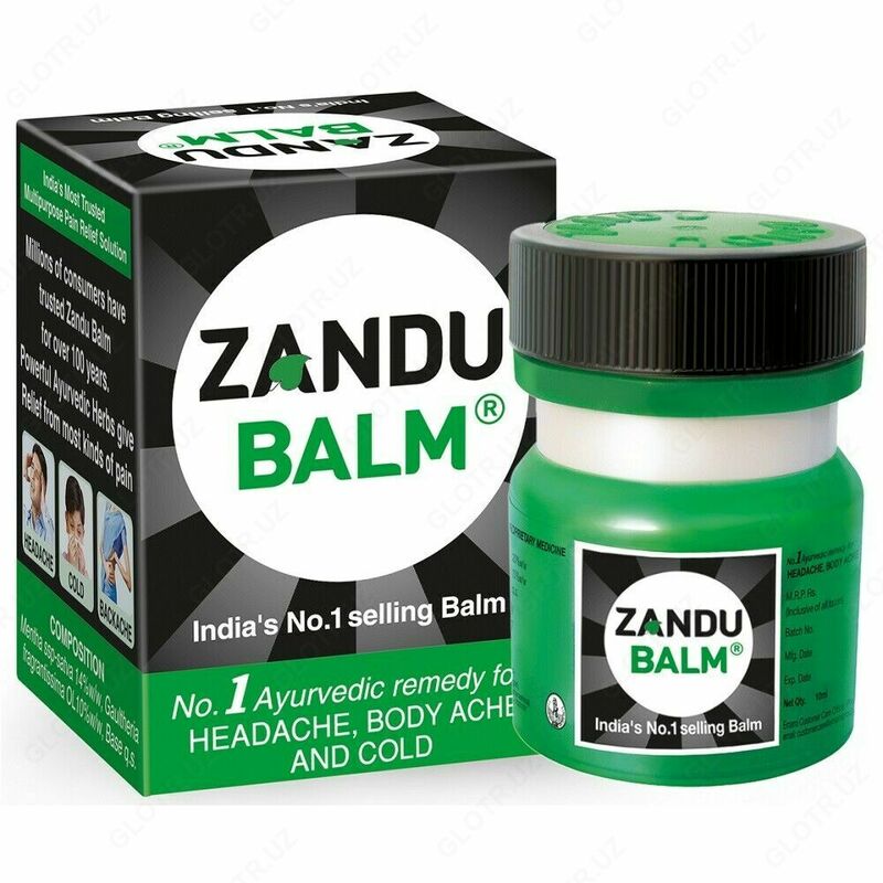 Zandu Balm бальзам-мазь от простуды и боли