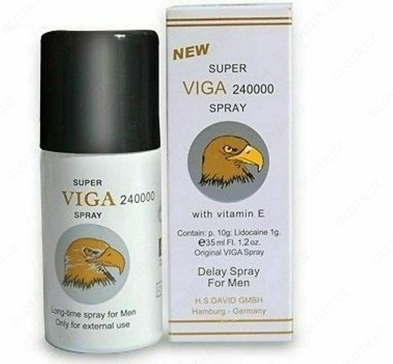Erkaklar uchun purkagich-uzaytiruvchi Viga Super Spray