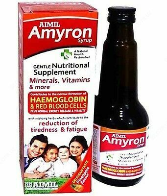 Сироп для увеличения гемоглобина Amyron Syrup