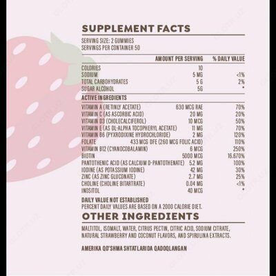 Vitaminy Ayollarning sochlari, terilari va tirnoqlari mukammal tabiatdir