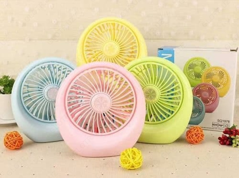 Batareyali USB mini fan