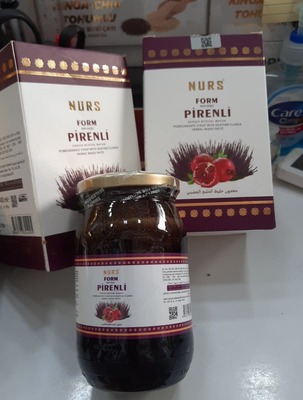 PYREN NURS FORM травяная паста для похудения с гранатом и жаткой