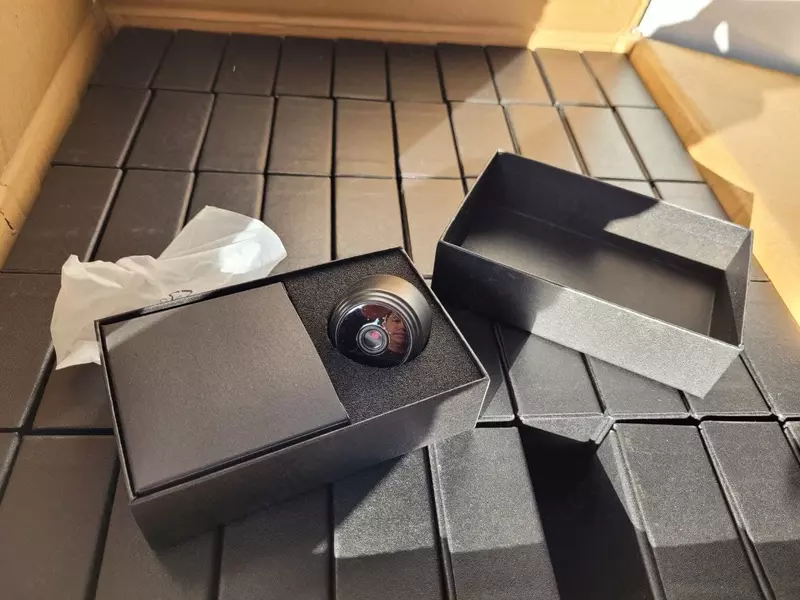 Mini kamera HD ob'ektiv