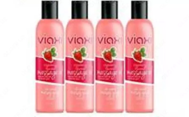 Viaxi клубника массажное масло