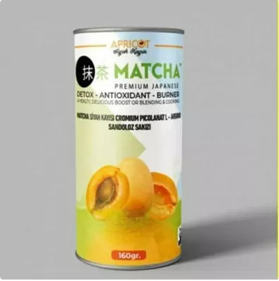 Чай Detox Matcha со вкусом абрикоса