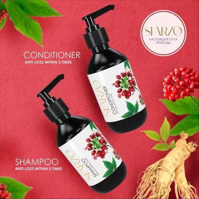 SFARZO шампунь для укрепления волос с женьшенем