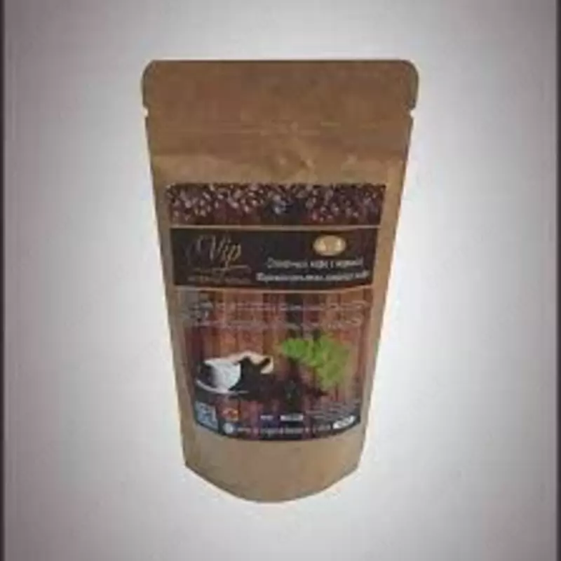 Турецкий кофе Vip 4in 1 с черным тмином и с ганодермой