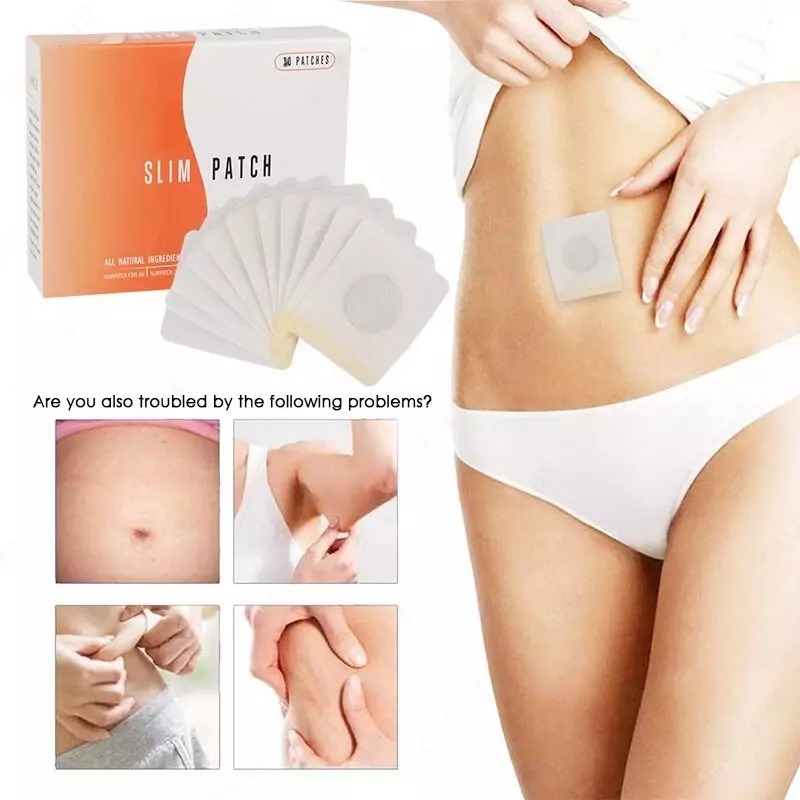 Slim Patch пластырь для похудения 10 шт