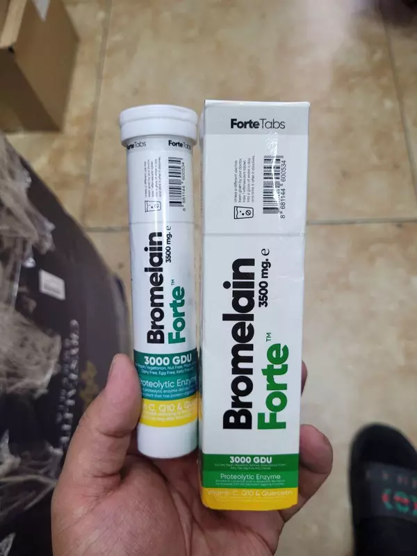 Бромелайн Форте шипучие таблетки