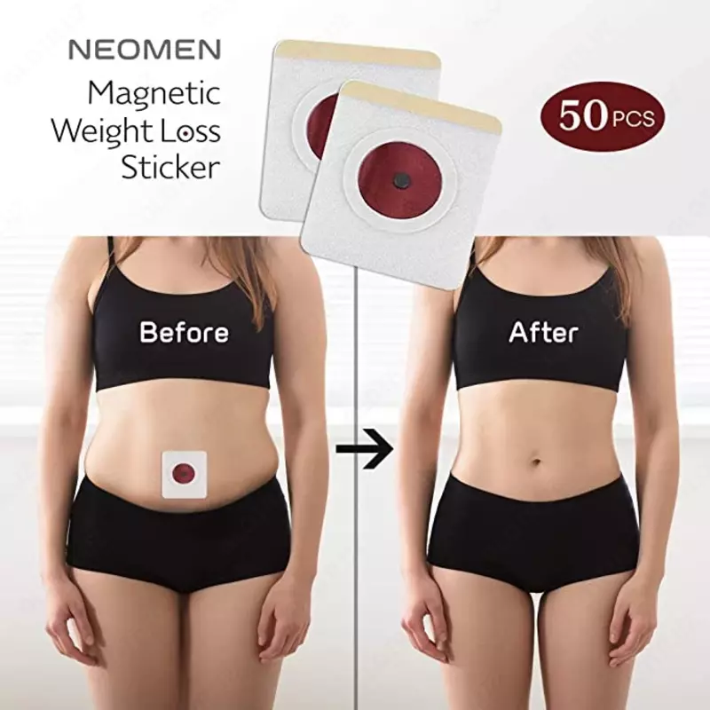 Пластыри для похудения Slim Patch с магнитом (50 шт)