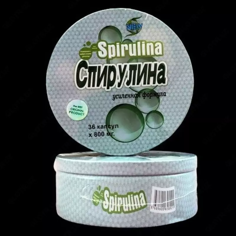   Spirulina 36 ozish uchun kapsulalar