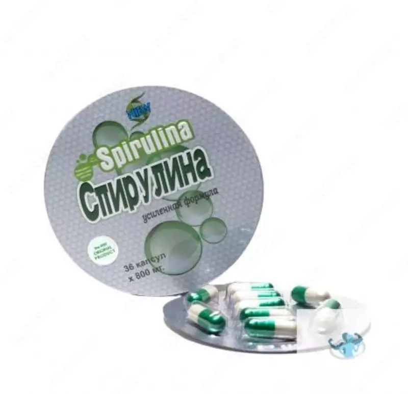  Spirulina 36 ozish uchun kapsulalar Chakana savdo