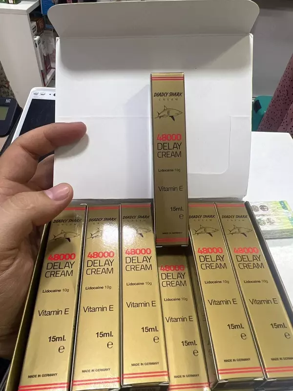 Kechiktiruvchi 48000 uzun erektsiya kremi