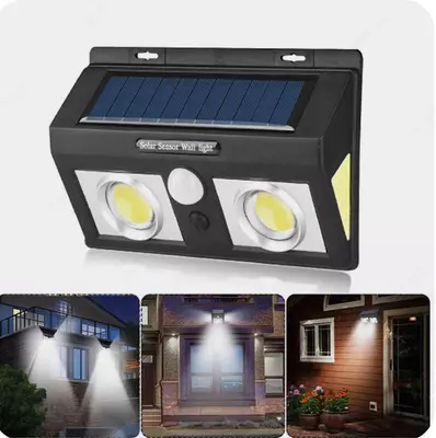 Harakat sensori bilan quyoshli ko'cha chiroqi