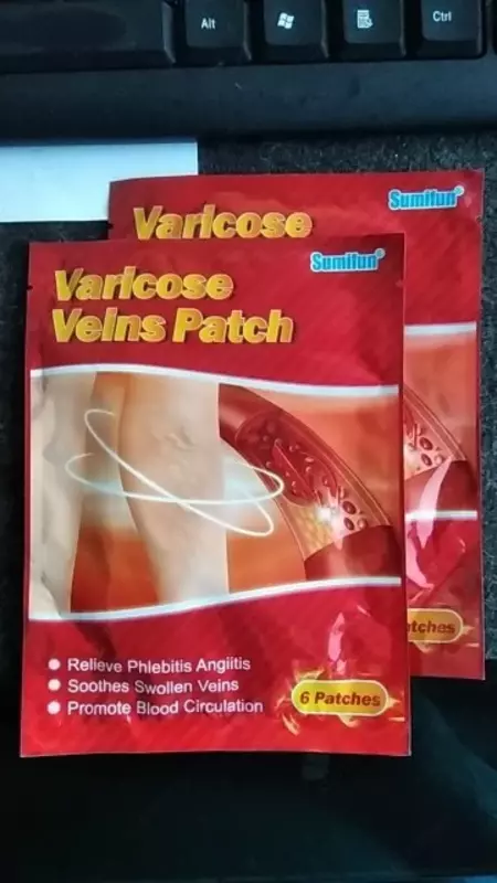 Varikoz tomirlari uchun yamoqlar