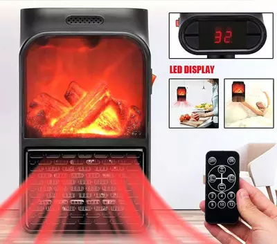 Mini isitgich-kamin Olovli isitgich 900 Vt Mini isitgich-kamin Olovli isitgich 900 Vt