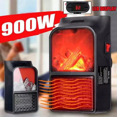 Mini isitgich-kamin Olovli isitgich 900 Vt Mini isitgich-kamin Olovli isitgich 900 Vt