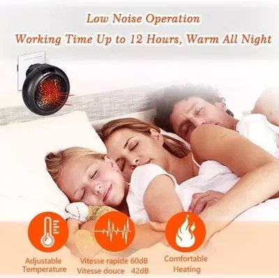 Masofadan boshqarish pulti bilan devor isitgichi