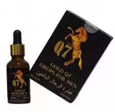 Potentsiya uchun GOLD Q7 tomchilari Potentsiya uchun GOLD Q7 tomchilari