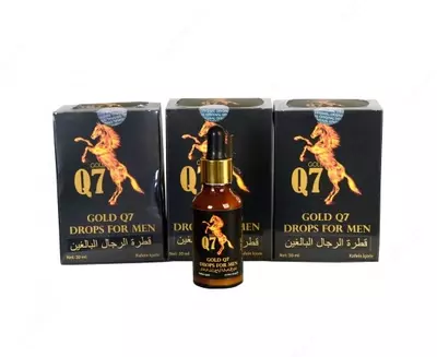 Potentsiya uchun GOLD Q7 tomchilari Potentsiya uchun GOLD Q7 tomchilari