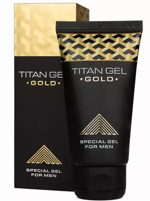 Titan gel oltin erkaklar uchun maxsus gel