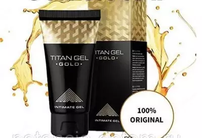 Titan gel oltin erkaklar uchun maxsus gel