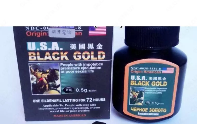 Препарат для потенции USA Black Gold (Американское Черное золото)