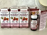 Kilo yo'qotish uchun parhez Forskolin Chakana savdo