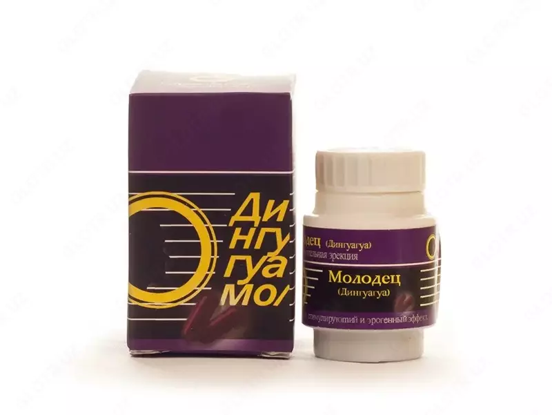 Препарат Дингуагуа (Молодец) для мужчин