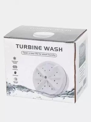 Портативная стиральная машина Turbine Wash